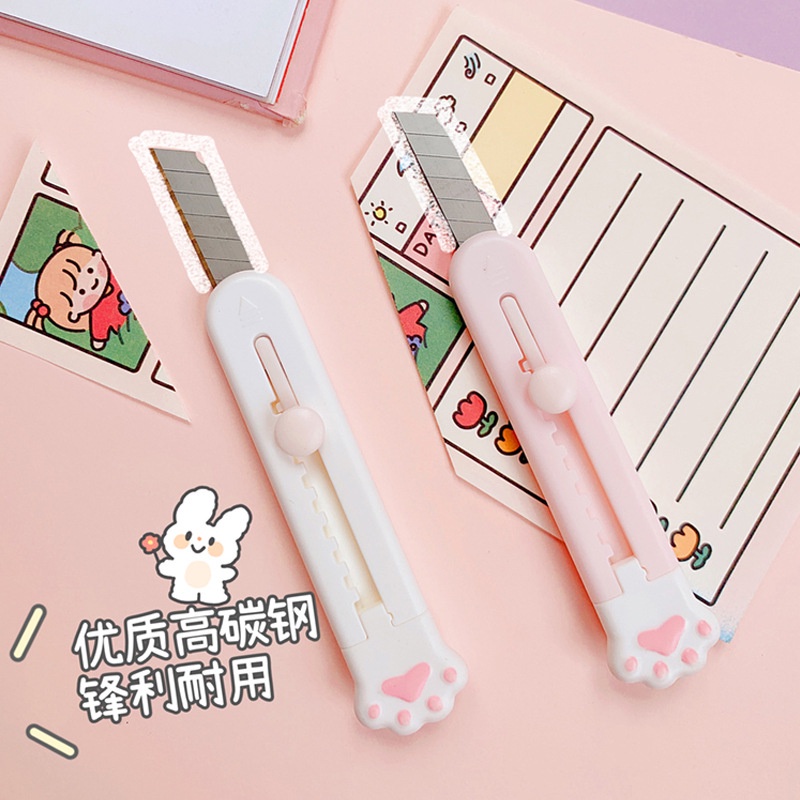 Dao mini cầm tay hình chân mèo dễ thương đa năng