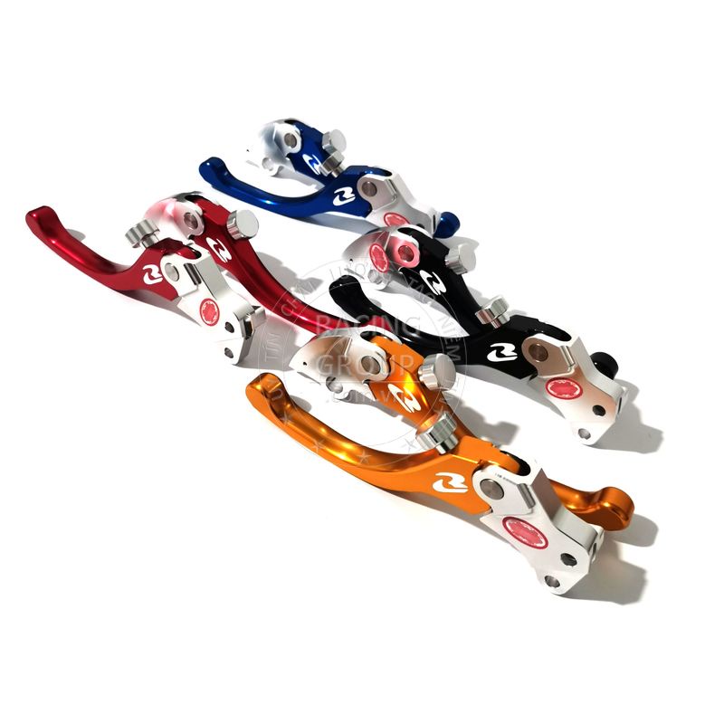 Tay thắng RCB Air Blade 110-125, Click 110, Vision 1 cặp, tay thắng Racing Boy nhôm CNC cao cấp chính hãng