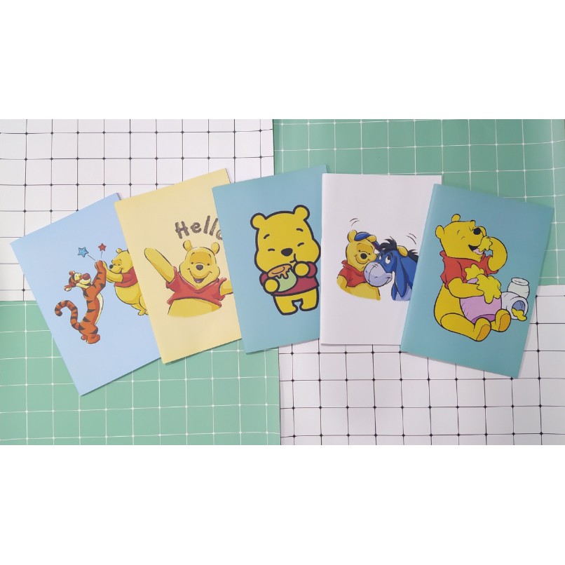 vở pooh kẻ ngang S7VI45 tập thần tượng 25x17cm 80 trang giấy đẹp