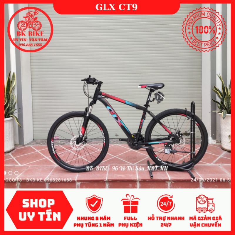 Xe Đạp Thể Thao GLX CT9 Khung Nhôm, Đề Shimano