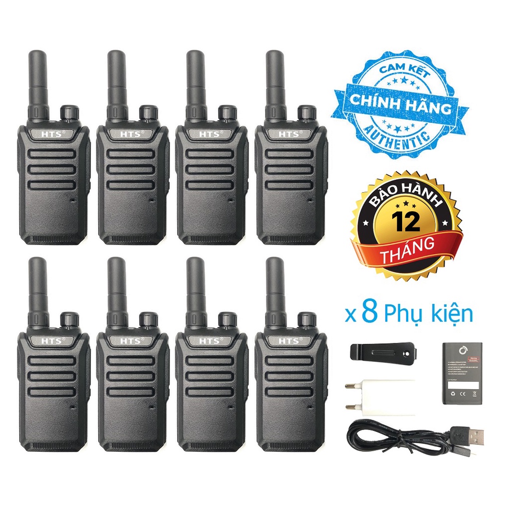 Bộ 08 Bộ đàm Mini HTS GP600 / GP-600
