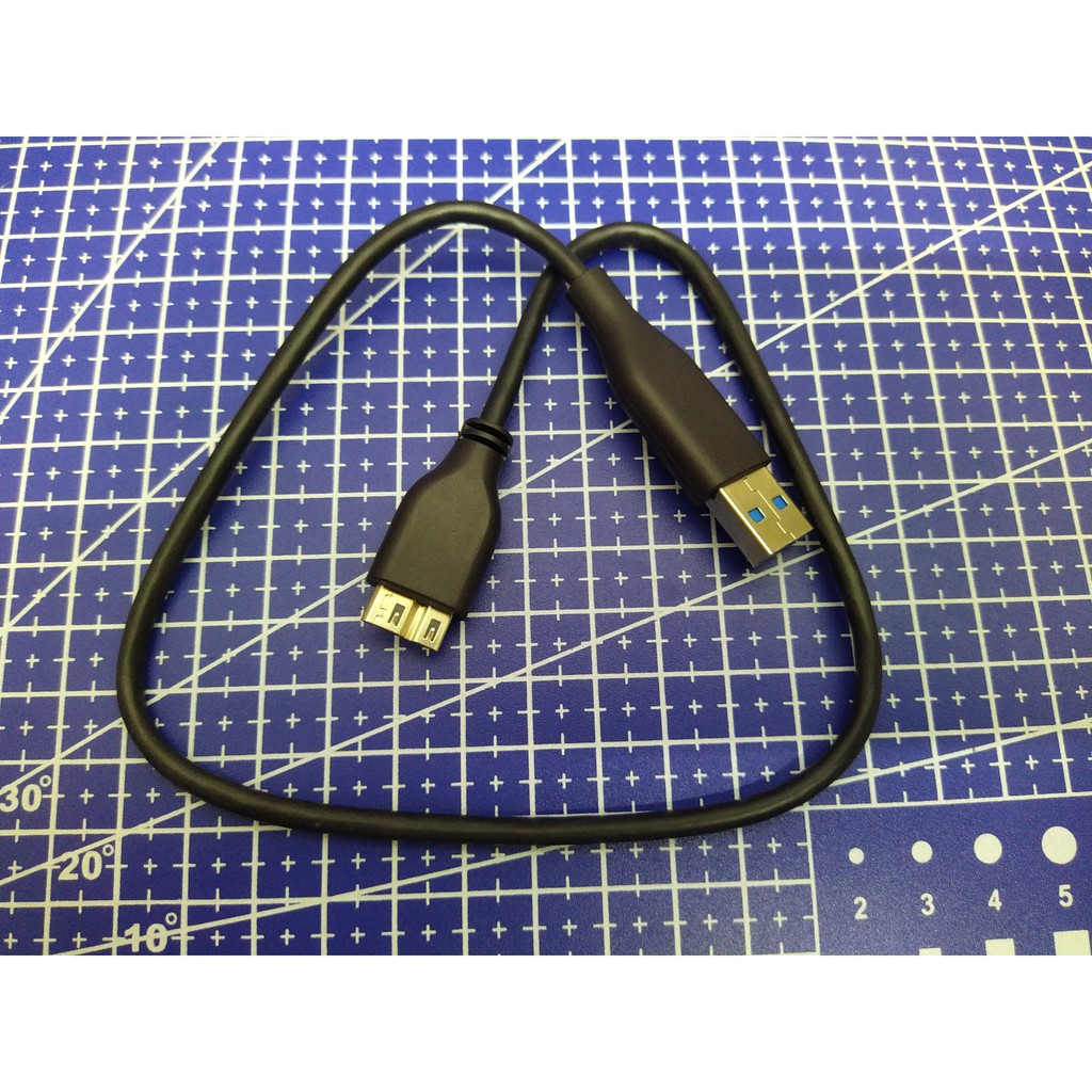 Cáp USB 3.0 loại ngắn 45cm xịn bóc ổ cứng W.D