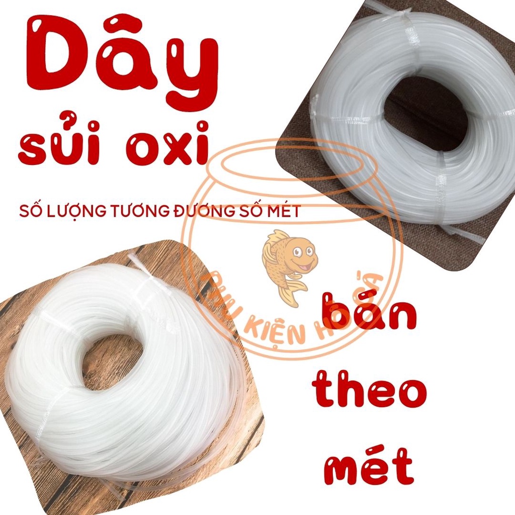 Ống gắn sủi oxy hồ cá 2m