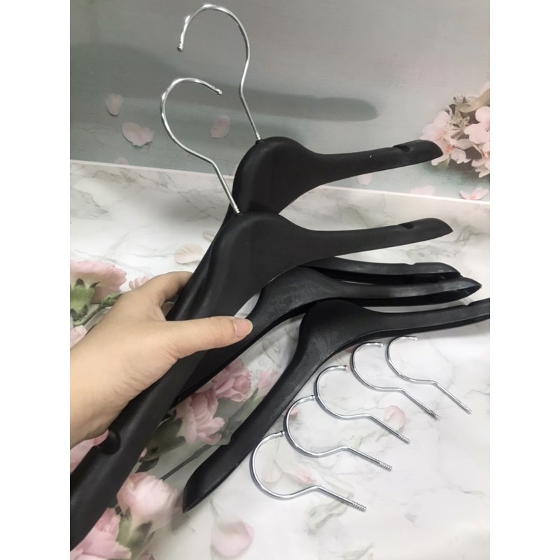 móc quần áo , sét 10 móc nhựa vai nữ to dài 40 cm chuyên dùng cho shop thời trang gia đình thông minh tiện lợi giá rẻ