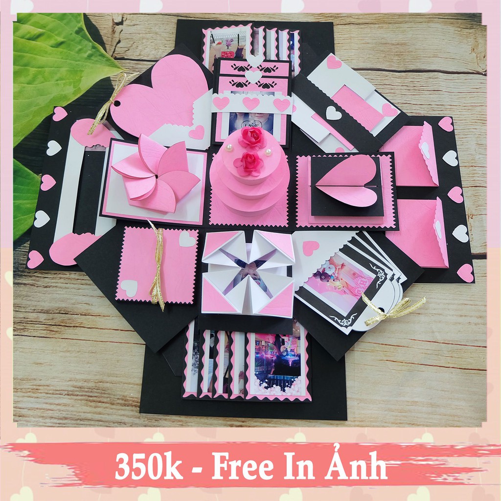 [ FREE SHIP] Hộp quà LOVE BOX L16