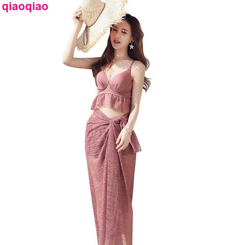 Bộ Đồ Bơi Hai Mảnh Kèm Áo Khoác Ngoài Quyến Rũ Cho Nữ | BigBuy360 - bigbuy360.vn