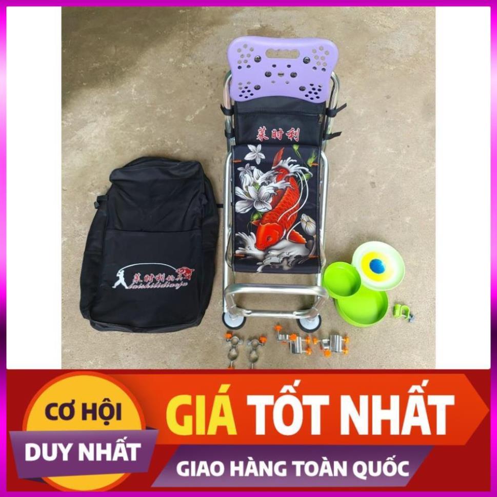 [Xả Kho 3 Ngày] Ghế Câu Đài Cá Chép Cực Kỳ Đa Năng