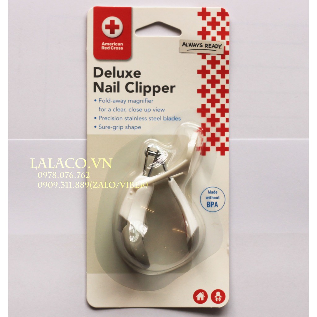 Bấm Mong Tay Có Kính Lúp Deluxe Nail Clipper Mỹ