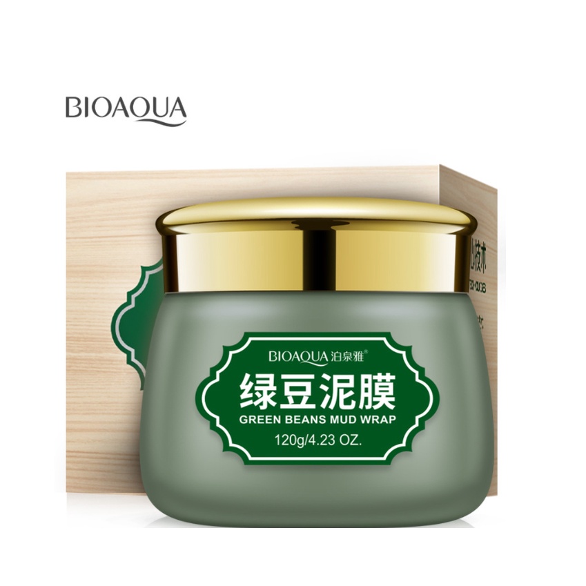 Mặt nạ bùn khoáng Bioaqua kiểm soát dầu dưỡng ẩm loại bỏ mụn đầu đen 120g