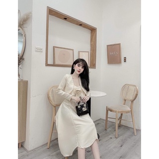 sét váy gấm lụa