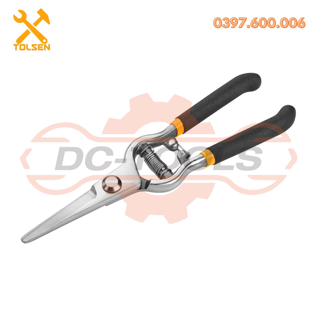 KÉO CẮT CÀNH 31019 Kích thước: 8&quot;/200mm, Đường kính cắt 12mm Tay cầm nhúng