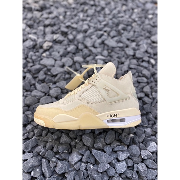 Giày sneaker jordan 4 off white cao cấp