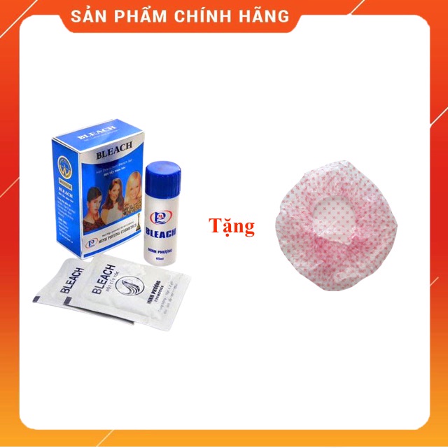 (Tặng mũ trùm) Bột tẩy 3 cô gái Minh Phượng Bleach 20g nâng tông sáng đều màu tóc