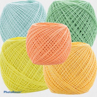 Cuộn len sợi Lace Cotton Nhũ Kim Tuyến Craft Yarn