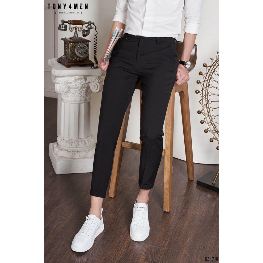 Quần kaki nam đẹp màu đen kiểu dáng dài, form slimfit tôn dáng, vải kaki cotton cao cấp co giãn beautifulgilr G02