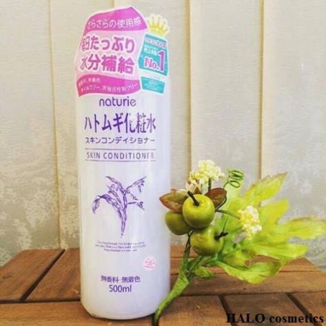 [TẶNG KÈM BÌNH CHIẾT] Nước Hoa Hồng Ý Dĩ Naturie Hatomugi Hàng Nhật Bản 500ml | BigBuy360 - bigbuy360.vn