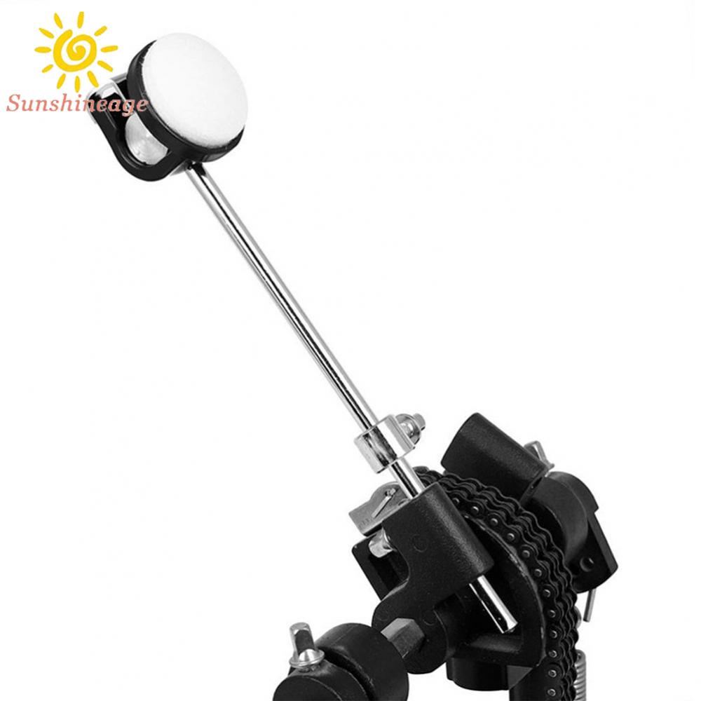 SUNAGE- ~Drum Pedal Beater Bass Drum Foot Beater Felt Hammer Head Percussion Instrument