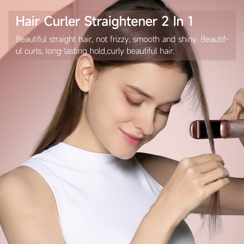 Xiaomi Youpin Máy Uốn Tóc Tạo Nhiệt Nhanh 4 Tốc Độ 2 Trong 1 Tiện Dụng 30S