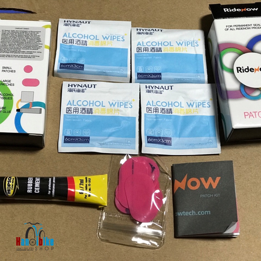 Bộ miếng vá săm xe đạp Patch Kit Ridenow
