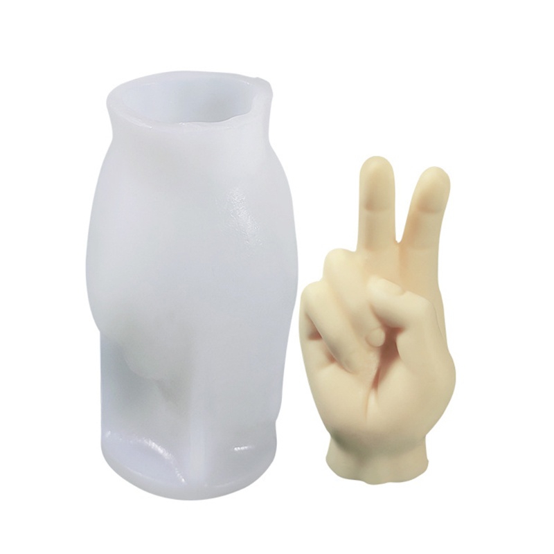 Khuôn silicone tạo hình làm đèn cầy DIY
