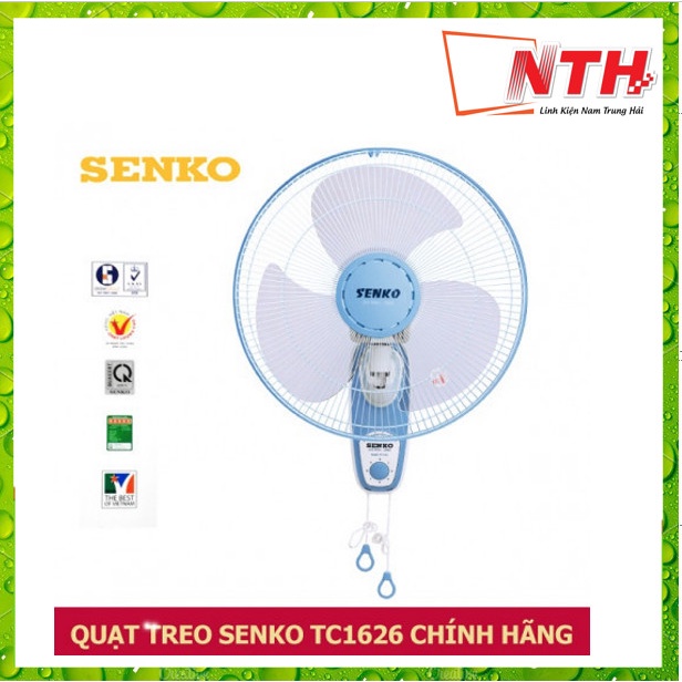 QUẠT TREO SENKO TC1626 CHÍNH HÃNG CỰC MÁT - SIÊU BỀN