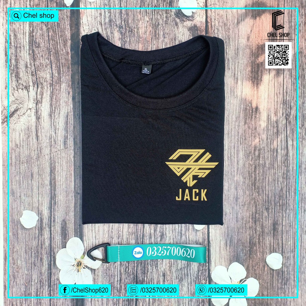 Áo thun cao cấp logo Kim cương Jack [TẶNG THẺ CHỮ KÝ]