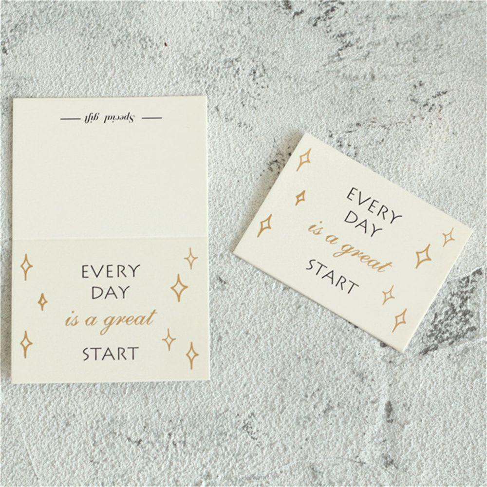 JANE Thiệp Chúc Mừng Sinh Nhật / Đám Cưới Mini Xinh Xắn Thẻ