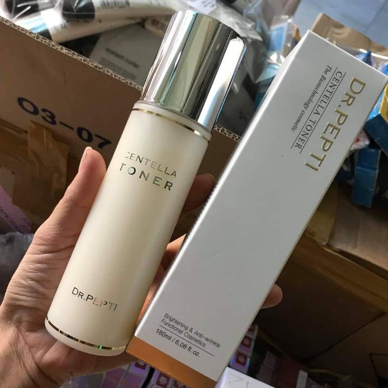 Nước Hoa Hồng Toner Dr. PEPTI Cấp Ẩm Phục Hồi Da