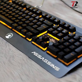 Bàn Phím Gaming ASSASSIN GK1 GIẢ CƠ có đèn LEG