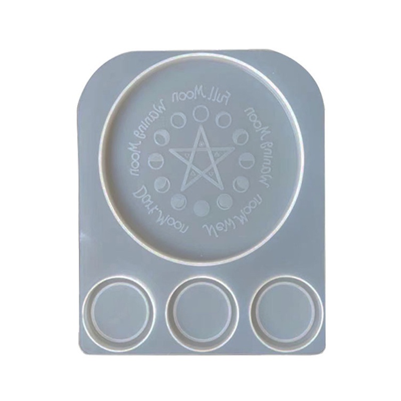 Khuôn Silicone Làm Chân Nến Bằng Nhựa Epoxy