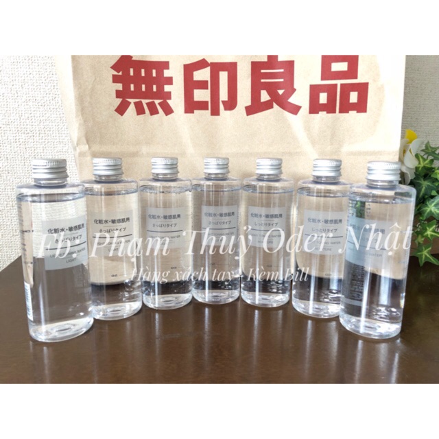 Nước Cân Bằng Da Muji Light Toning Water