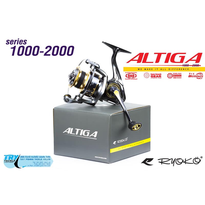 Máy câu Ryoko Altiga Ryoko Việt Nam Dòng Máy Câu Được Ở Khu Vực Ngọt, Mặn, Lợ