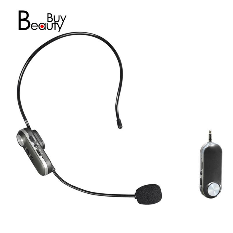 Microphone không dây giắc 3.5mm khuếch đại giọng nói dành cho hướng dẫn viên du lịch/nhà bán hàng/giáo viên dạy học