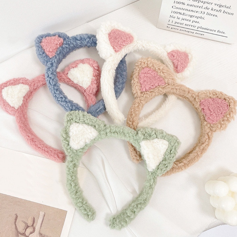 Băng Đô Tai Mèo Hoạt Hình Làm Phụ Kiện Chụp Ảnh