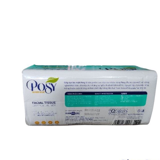 Khăn giấy rút Posy cao cấp 180 tờ x 3 lớp