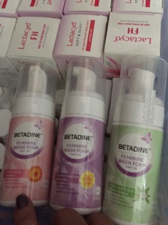 dung dịch Betadine vệ sinh phụ nữ