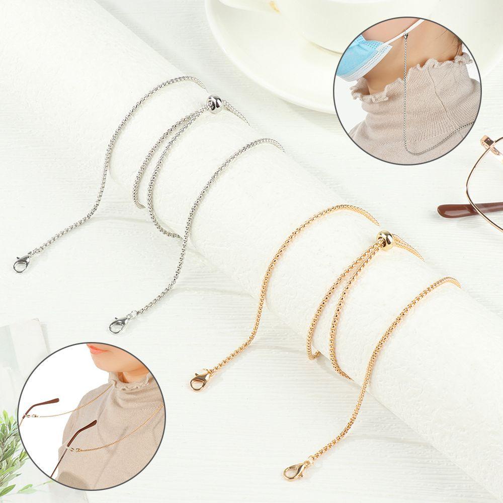 Dây Đeo Mắt Kính Bằng Kim Loại Thời Trang