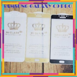 Kính Cường Lực Full Màn 5D Dành Cho Samsung Galaxy C9 Pro(SẢN PHẨM Y