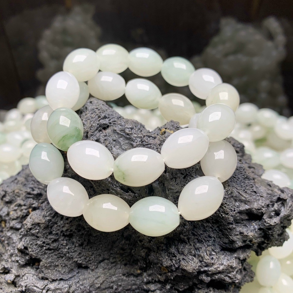 Vòng tay lu thống lam ngọc size 12ly