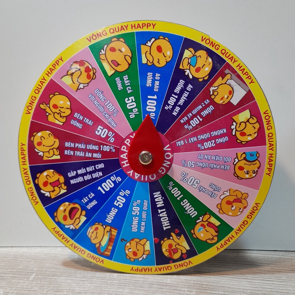 VÒNG QUAY ĂN NHẬU - Size 25cm- COMPO 20 cái