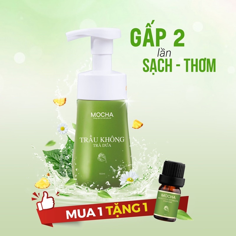 [HÀNG CHÍNH HÃNG] Trầu Không Trà Dứa - Dung dịch vệ sinh phụ nữ - Sạch, Thơm, Lưu hương 24h (150ml)