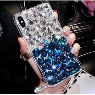 (HOT)Ốp Đính Đá Pha Lê Cao Cấp Cho Các Dòng Iphone 6/6s/6plus/7plus/8plus/iphone x/xs max.Siêu Sang Chảnh-thegioisilevip