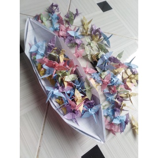 🌿CON HẠC GIẤY XẾP THỦ CÔNG GẤP SẴN.
