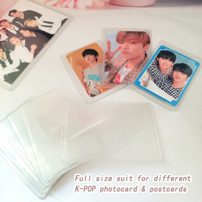 Bộ Sưu Tập Ảnh KPOP B8 Toploader Hộp Đựng Thẻ Ảnh Bằng PC Cứng