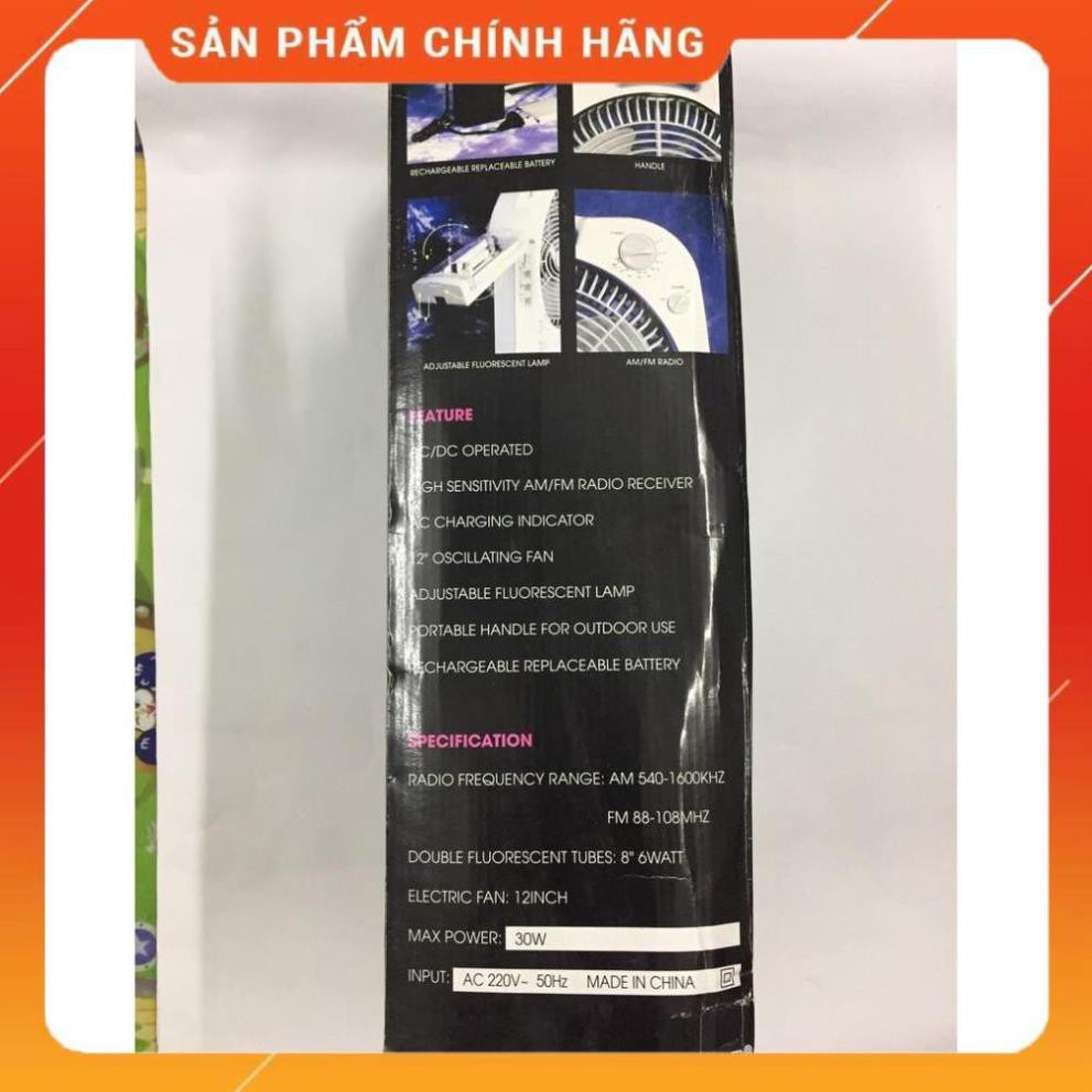 [FreeShip] Quạt tích điện Sunca SF-299AL 2 ắc quy [ Hàng chính hãng - Bảo hành 12 tháng ] 24/7