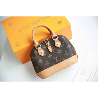 set 3 món túi 𝐿𝑉 mini hến - trống - rút dây