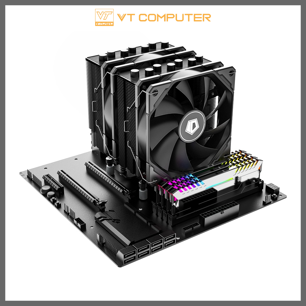Tản Nhiệt Khí /  Fan CPU / ID Cooling / SE 207 XT / Advanced / Black
