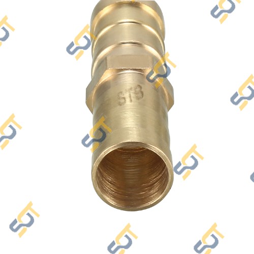 [GIÁ RẺ] Nối thẳng đồng, nối thau, nối đuôi chuột nối ống mềm - Đồng thau (Brass airline fitting horse joiner)