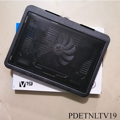 Đế tản nhiệt Laptop , Quạt tản nhiệt có led N99 N19 N139 S200 Cooling Pad nâng 45 độ cho laptop từ 17inch trở xuống