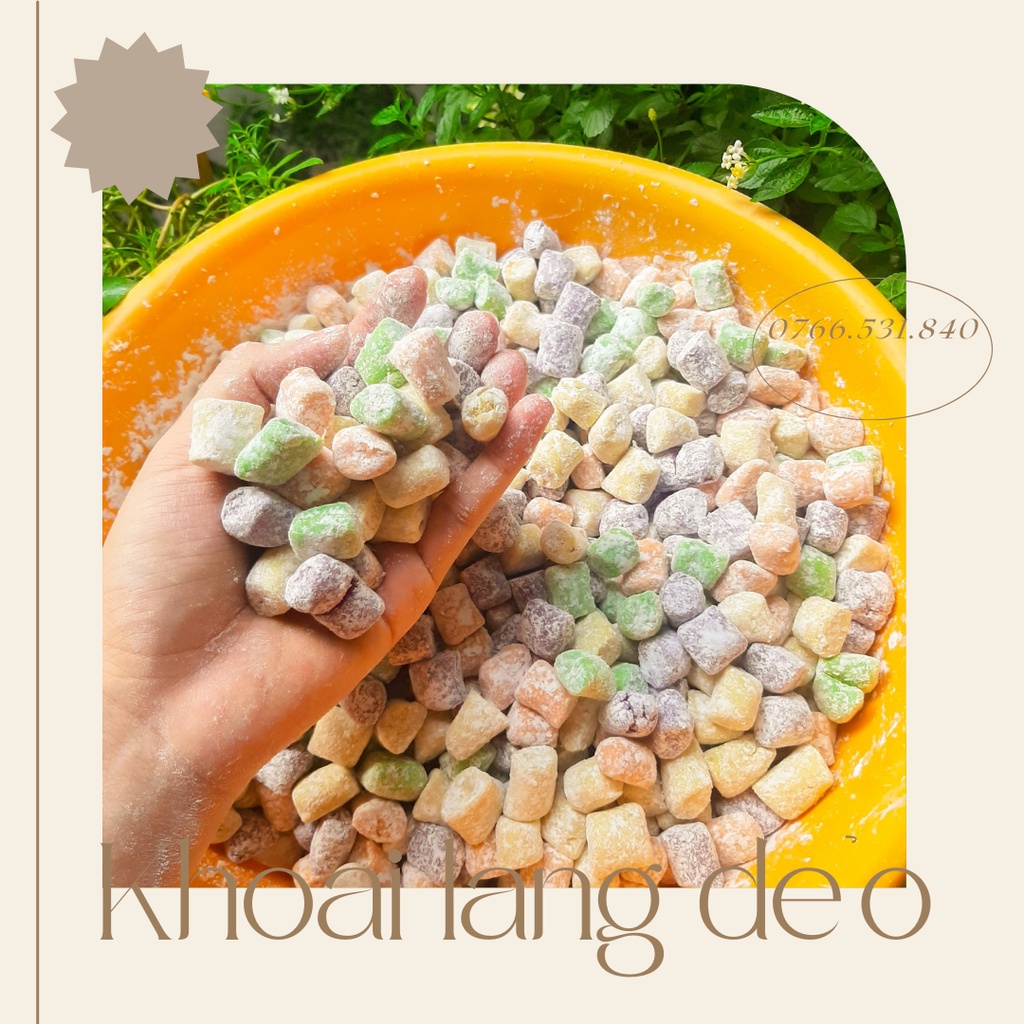 KHOAI LANG DẺO MIX 4 VỊ